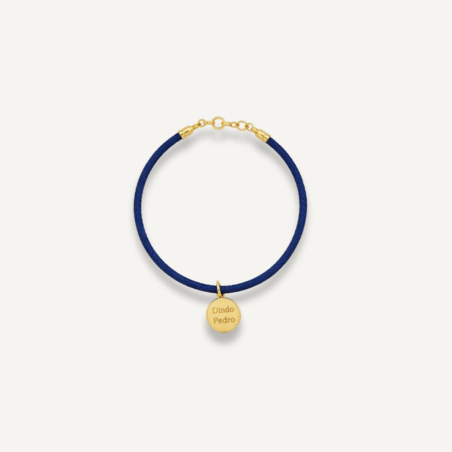 Pulseira da proteção com fecho - Ouro