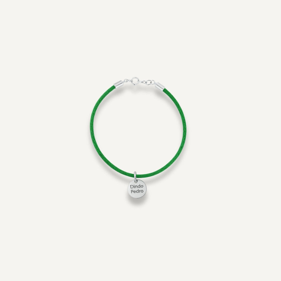 Pulseira da Proteção Com Fecho - Prata