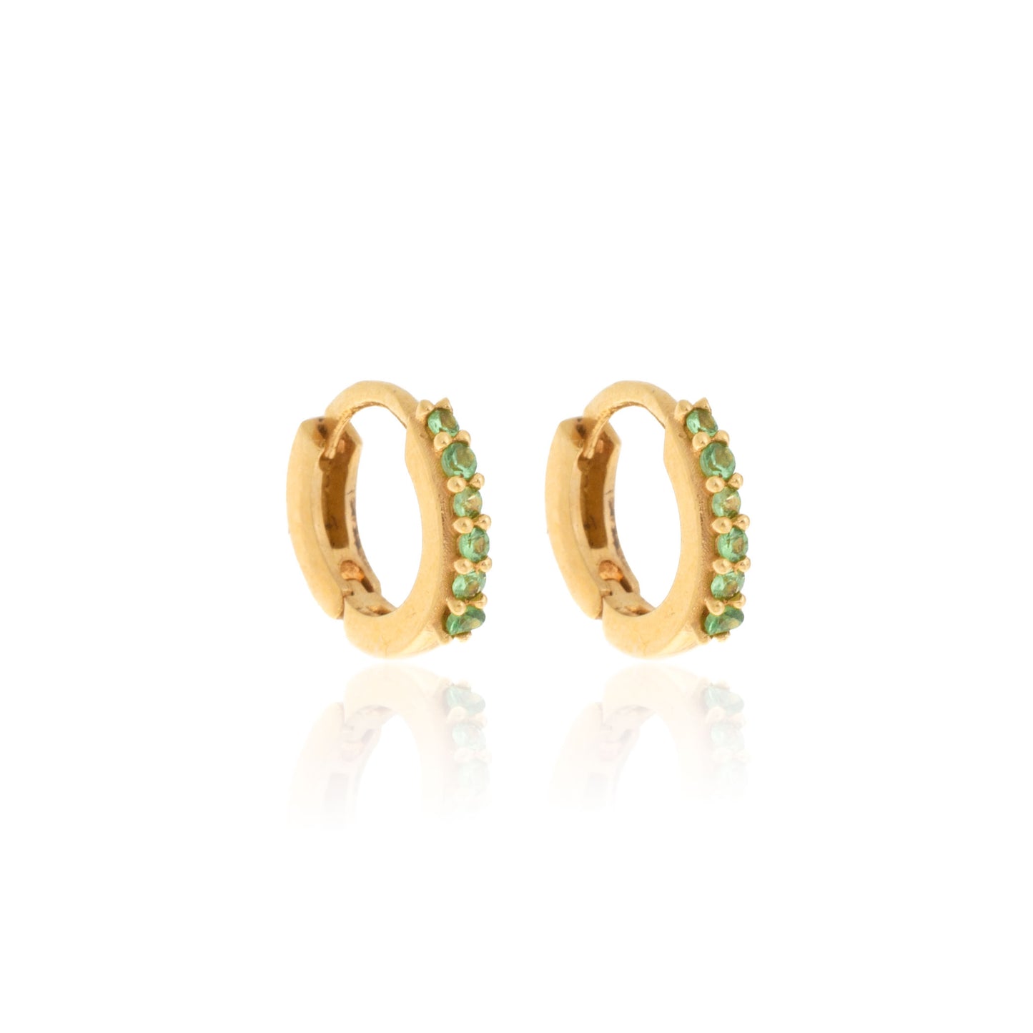 Argola Click Pedras Naturais