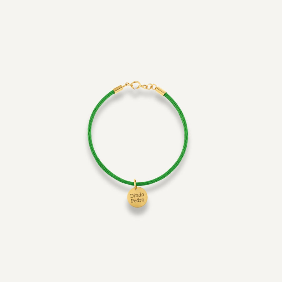 Pulseira da proteção com fecho - Ouro
