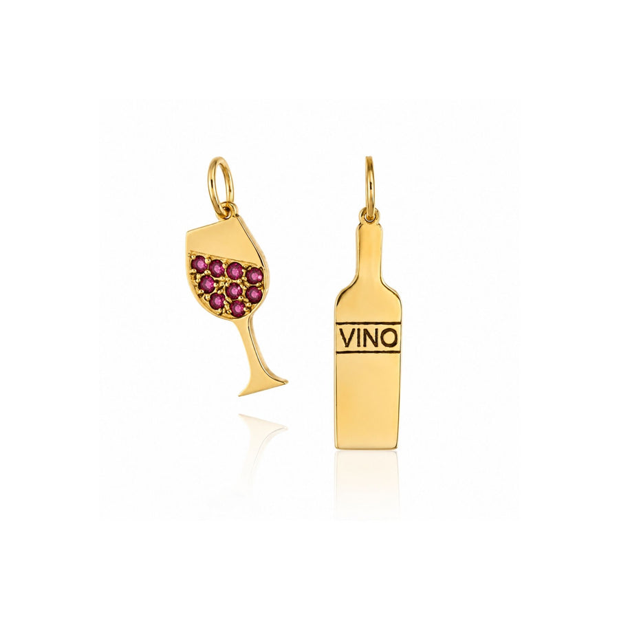 Pingente Vino - Ouro