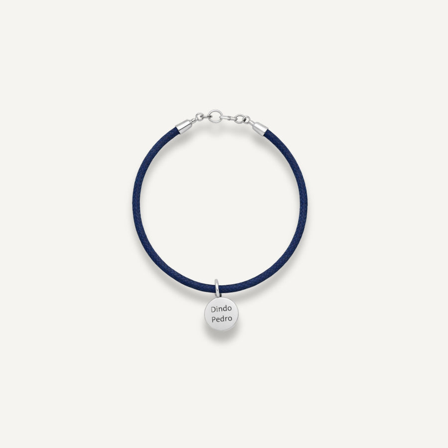 Pulseira da Proteção Com Fecho - Prata