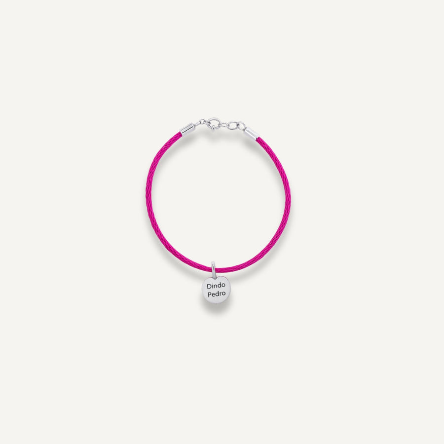 Pulseira da Proteção Com Fecho - Prata