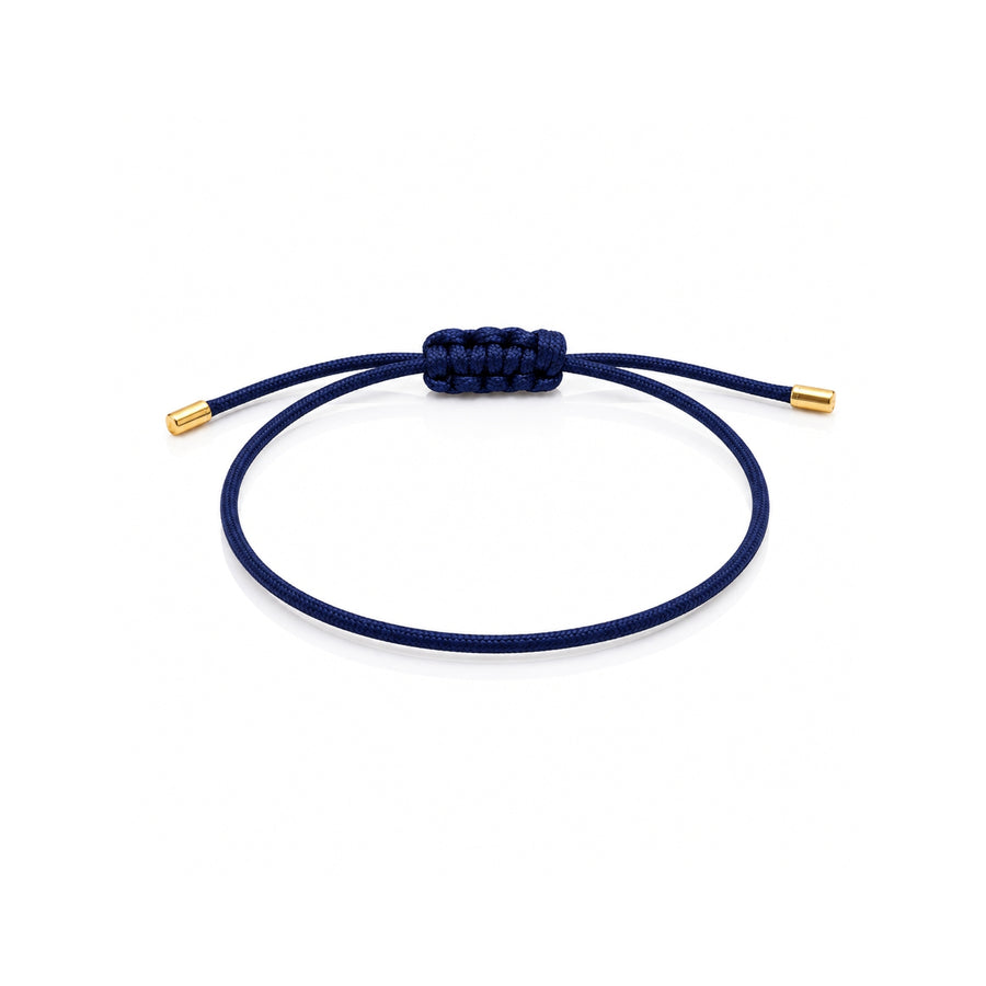 Pulseira da Proteção Macramê de Ouro