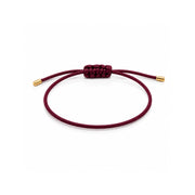 Pulseira da Proteção Macramê de Ouro