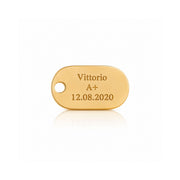 Pingente Dogtag