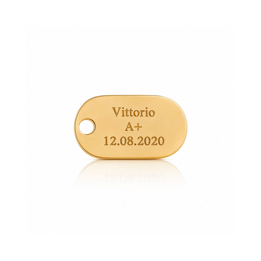 Pingente Dogtag