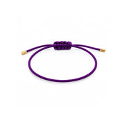Pulseira da Proteção Macramê de Ouro