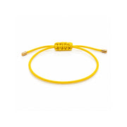 Pulseira da Proteção Macramê de Ouro