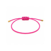 Pulseira da Proteção Macramê de Ouro