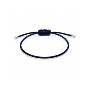Pulseira da Proteção Macramê de Prata