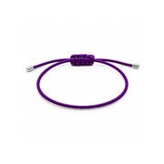 Pulseira da Proteção Macramê de Prata