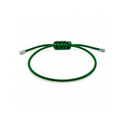 Pulseira da Proteção Macramê de Prata