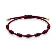 Pulseira da Protecao 7 Nós de Ouro