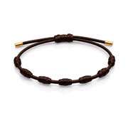 Pulseira da Protecao 7 Nós de Ouro