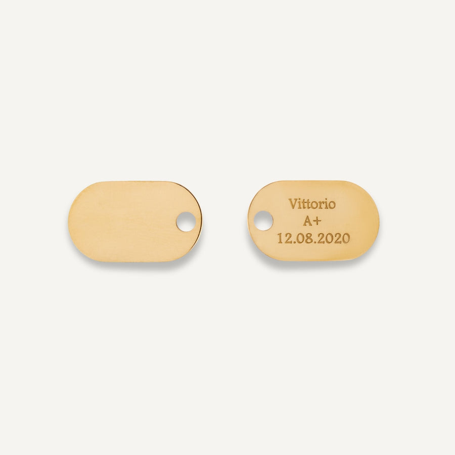 Pingente Dogtag