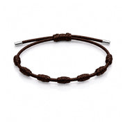 Pulseira da Proteção 7 Nós de Prata