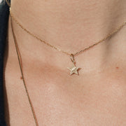 Pingente Estrela - Ouro