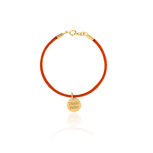 Pulseira da proteção com fecho - Ouro