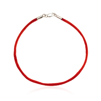 Pulseira da Proteção Com Fecho - Prata