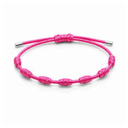 Pulseira da Proteção 7 Nós de Prata