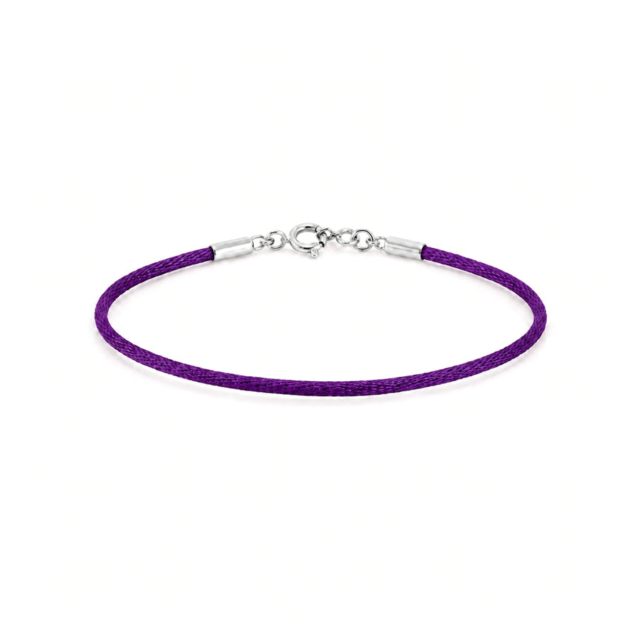 Pulseira da Proteção Com Fecho - Prata