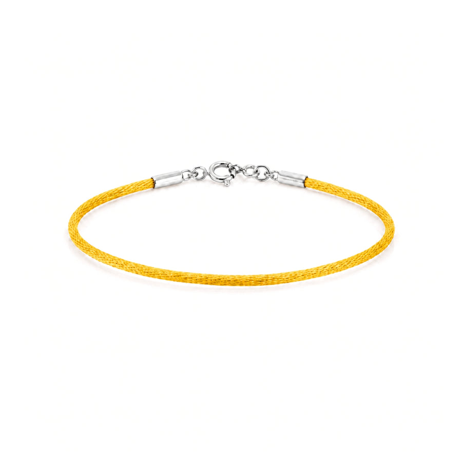 Pulseira da Proteção Com Fecho - Prata