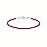 Pulseira da Proteção Com Fecho - Prata