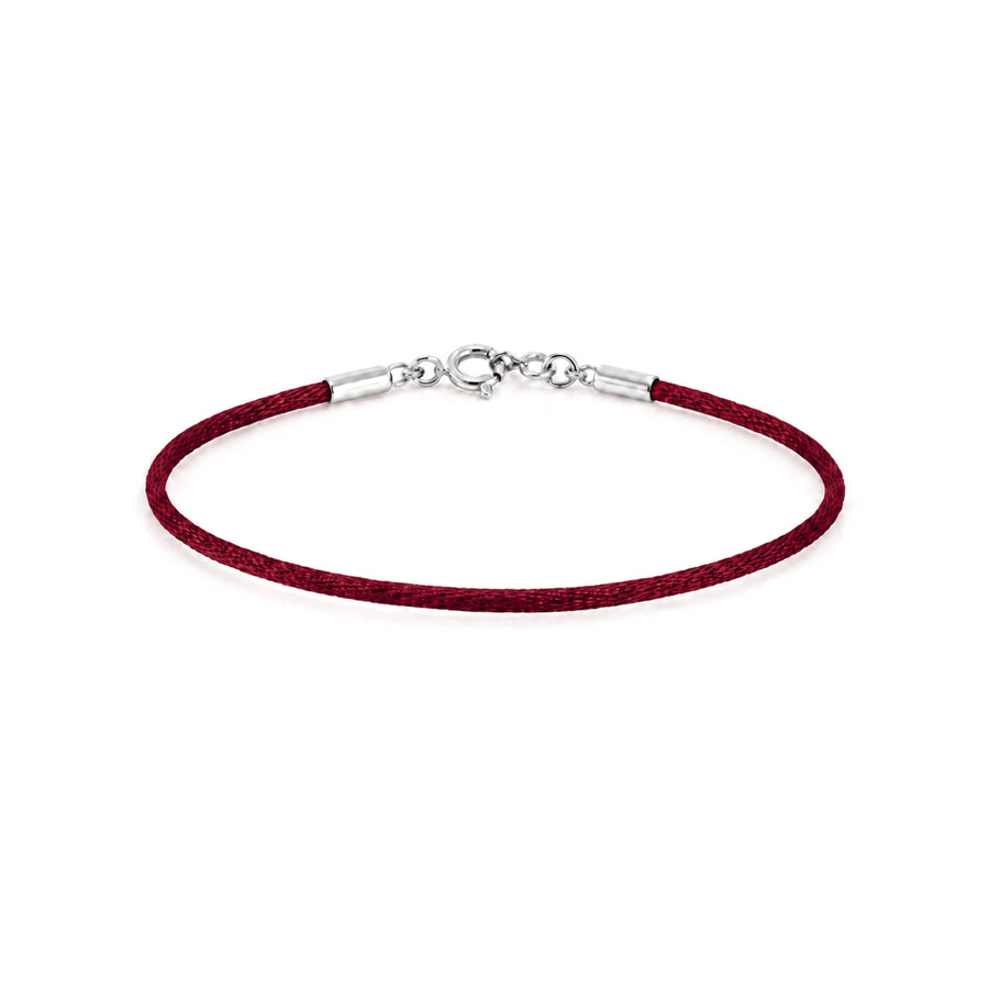 Pulseira da Proteção Com Fecho - Prata