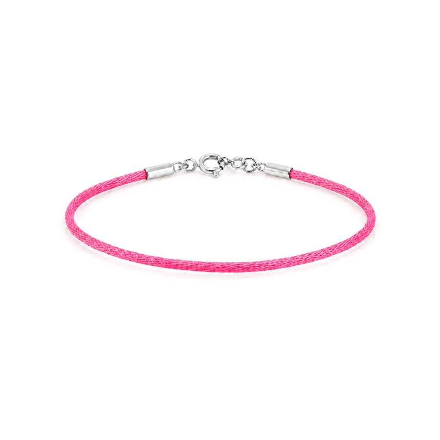 Pulseira da Proteção Com Fecho - Prata