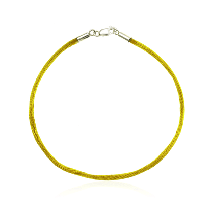 Pulseira da Proteção Com Fecho - Prata