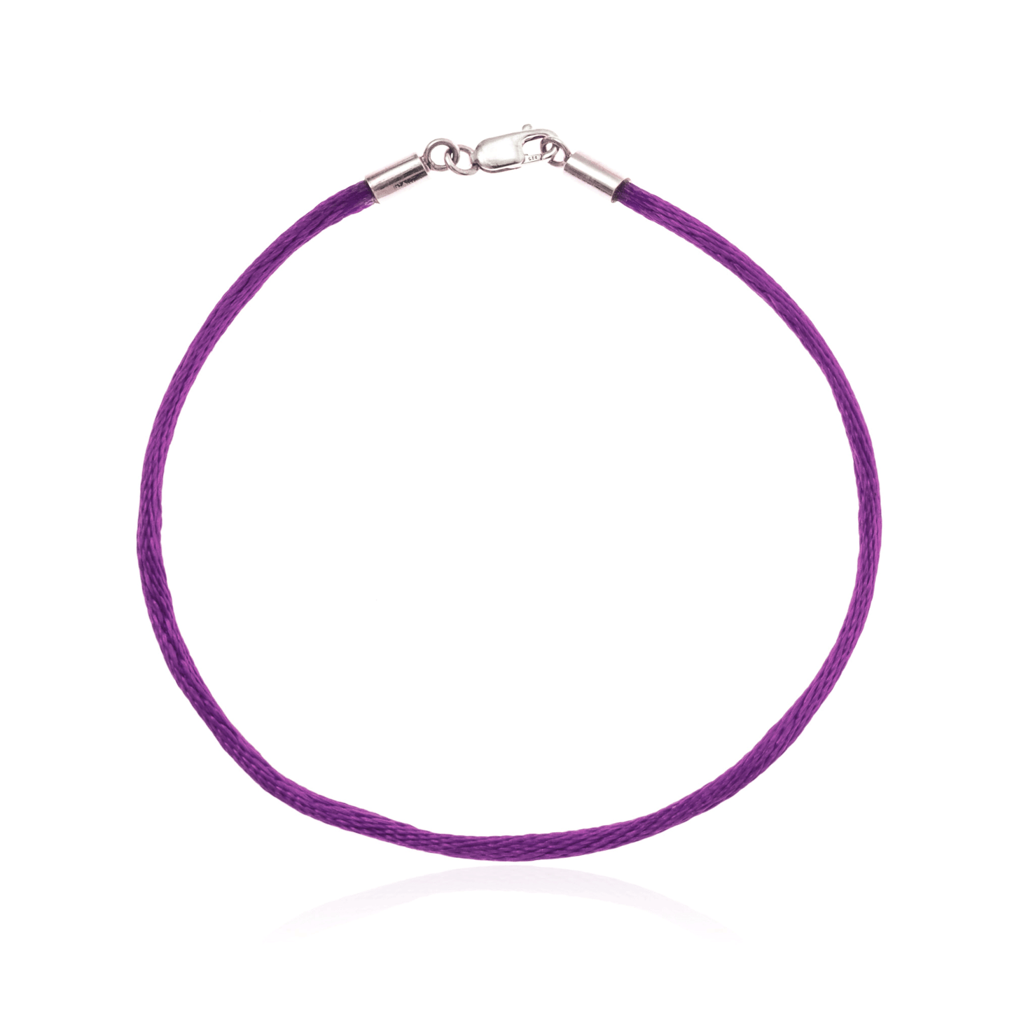 Pulseira da Proteção Com Fecho - Prata