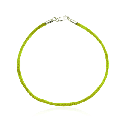 Pulseira da Proteção Com Fecho - Prata